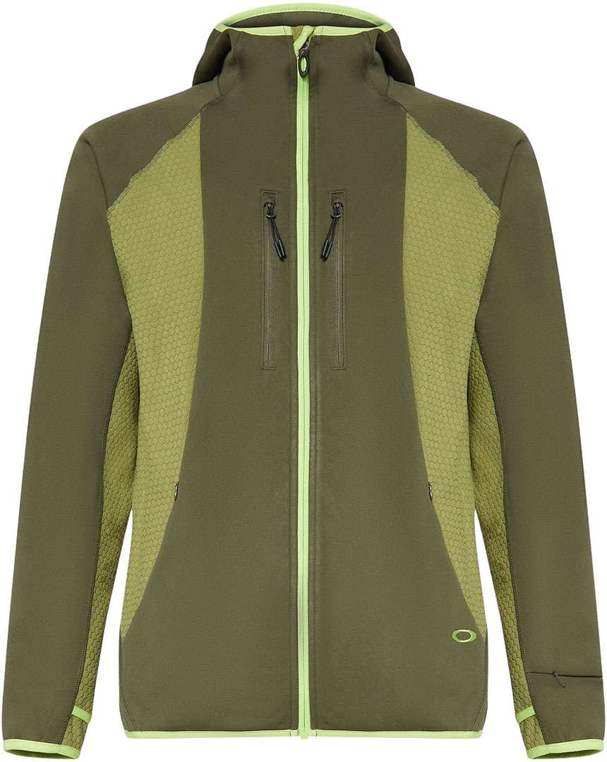 

Oakley Толстовка Drift tech fleece zip hoodie new dark brush L