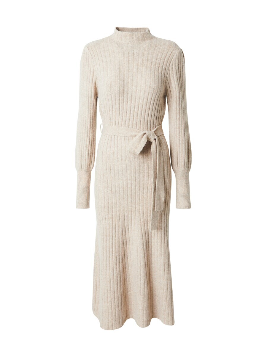 

Вязаное платье VILA Knitted dress VIVIKA, светло-бежевый