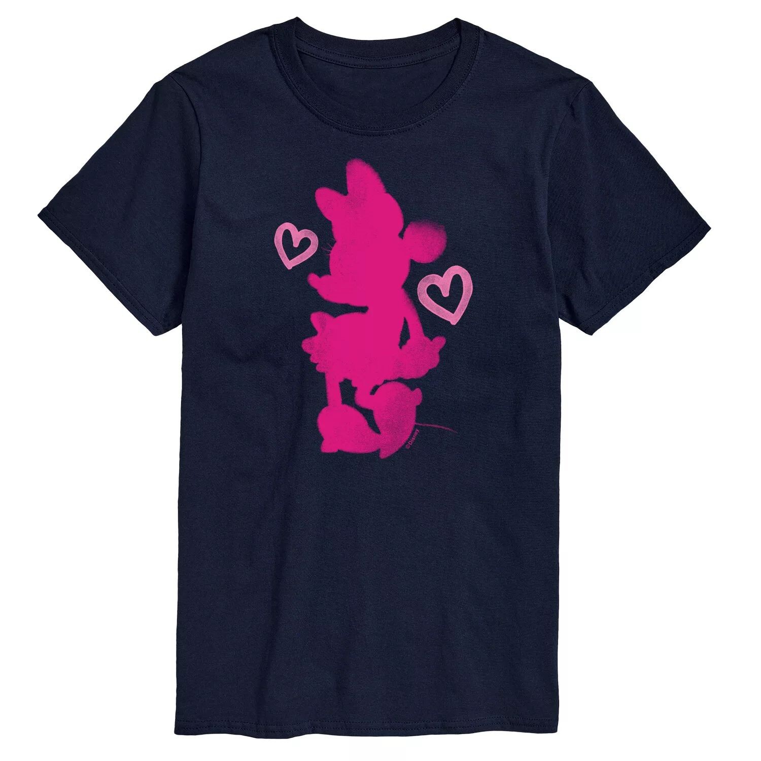 

Мужская футболка с рисунком Disney's Minnie Mouse Hearts