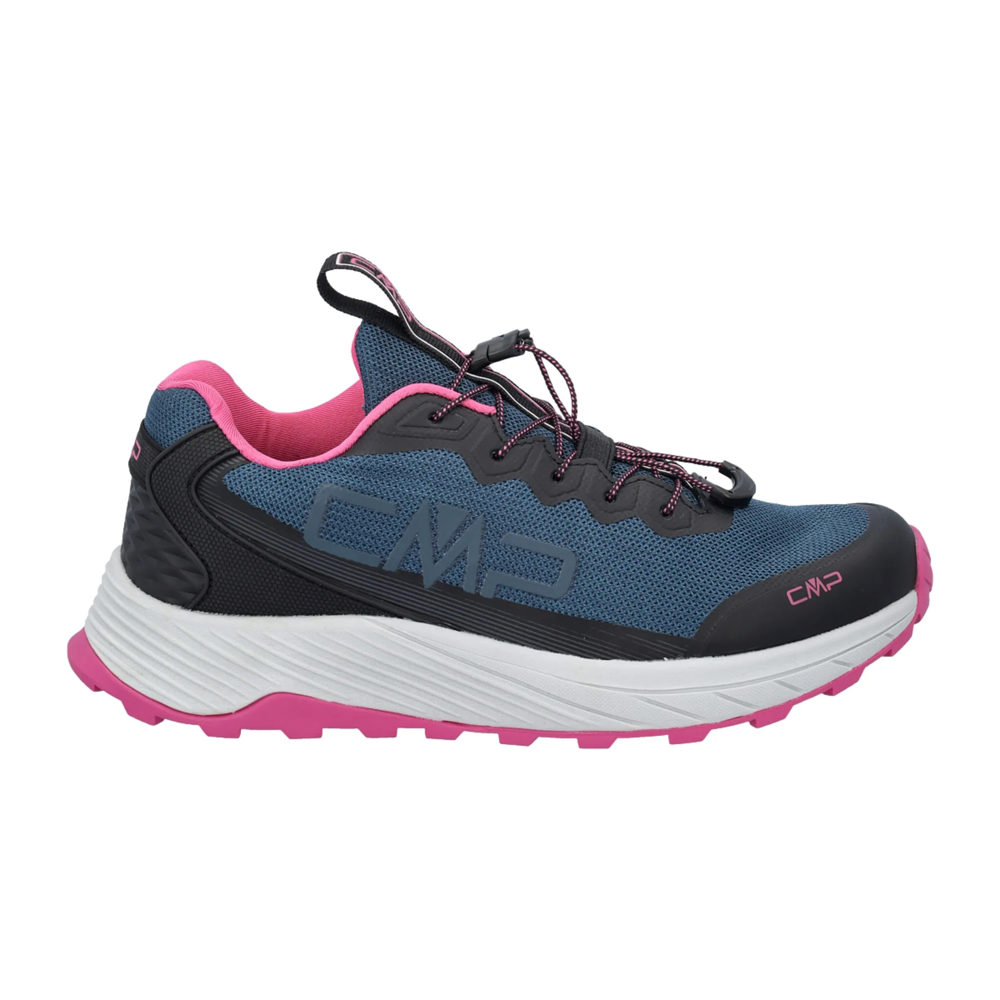 Уличная обувь CMP "PHELYX WMN WP MULTISPORT SHOES", водонепроницаемая, цвет Blue Ink-Fucsia — фото 2