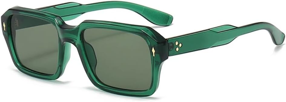 

Женские солнцезащитные очки в стиле панк с заклепками, прозрачные линзы с градиентом цвета «океан», защита от ультрафиолета UV400. Мужские солнцезащитные очки HDUBFY, 8