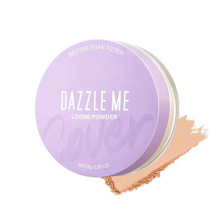 

Dazzle Me Рассыпчатый порошок с фиксированной фиксацией Better Than Filter 8 г. 04 Глубокая карамель, Deep Caramel
