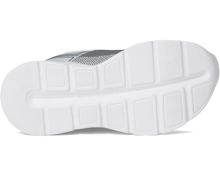 Детские кроссовки SKECHERS KIDS Glide-Step Lights 400240L (Little Kid/Big Kid), Grey/Lime — фото 3