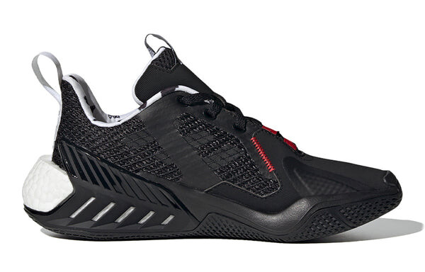 Кроссовки star war 4uture one j Adidas, черный — фото 2