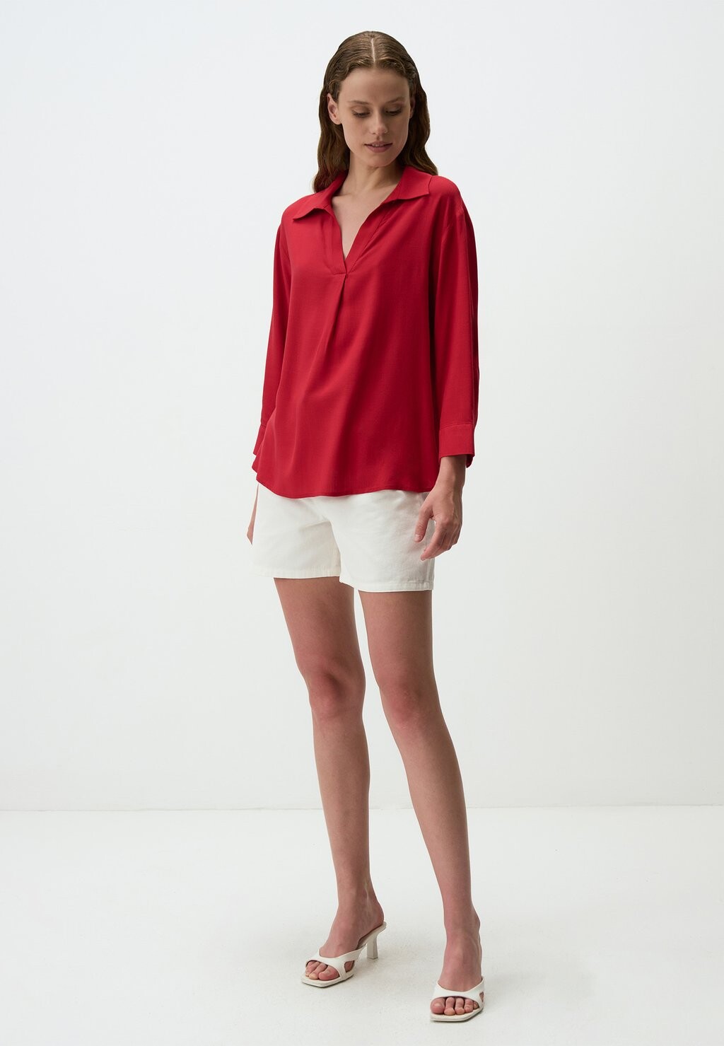 

Блуза V-NECK Jimmy Key, красный