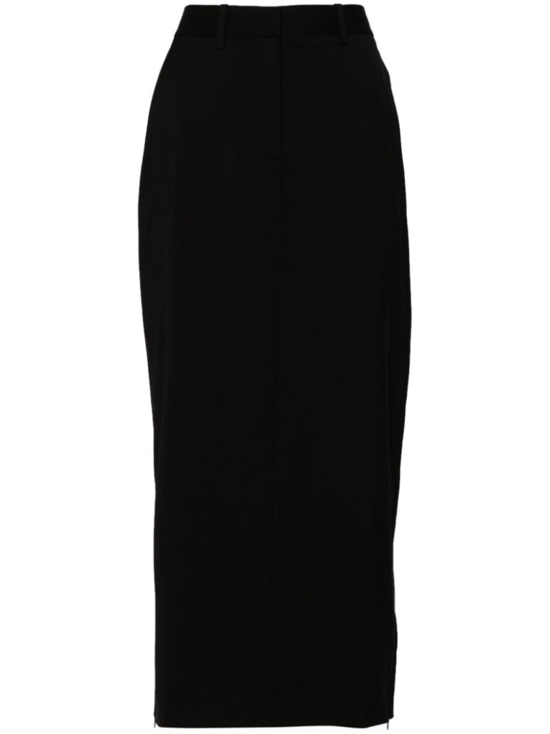 

Helmut Lang юбка макси с молниями, черный