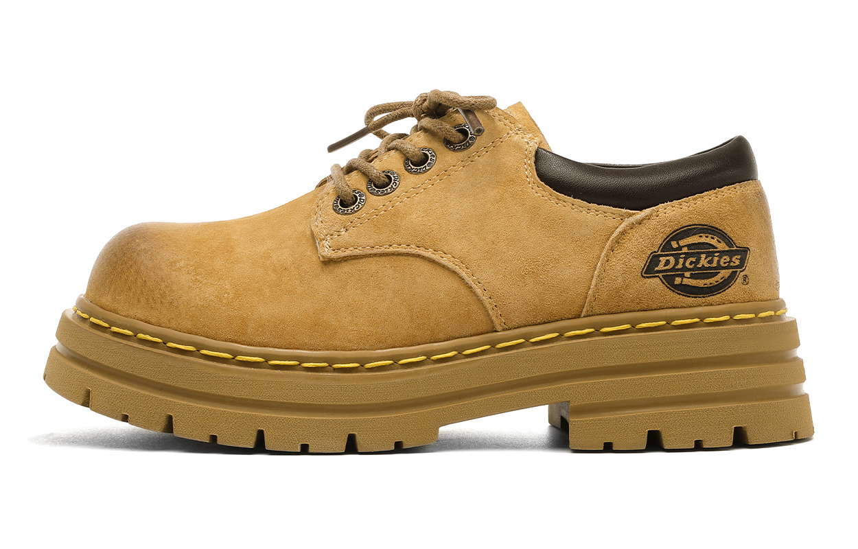 

Нескользящие износостойкие низкие детские ботинки Dickies, желтый