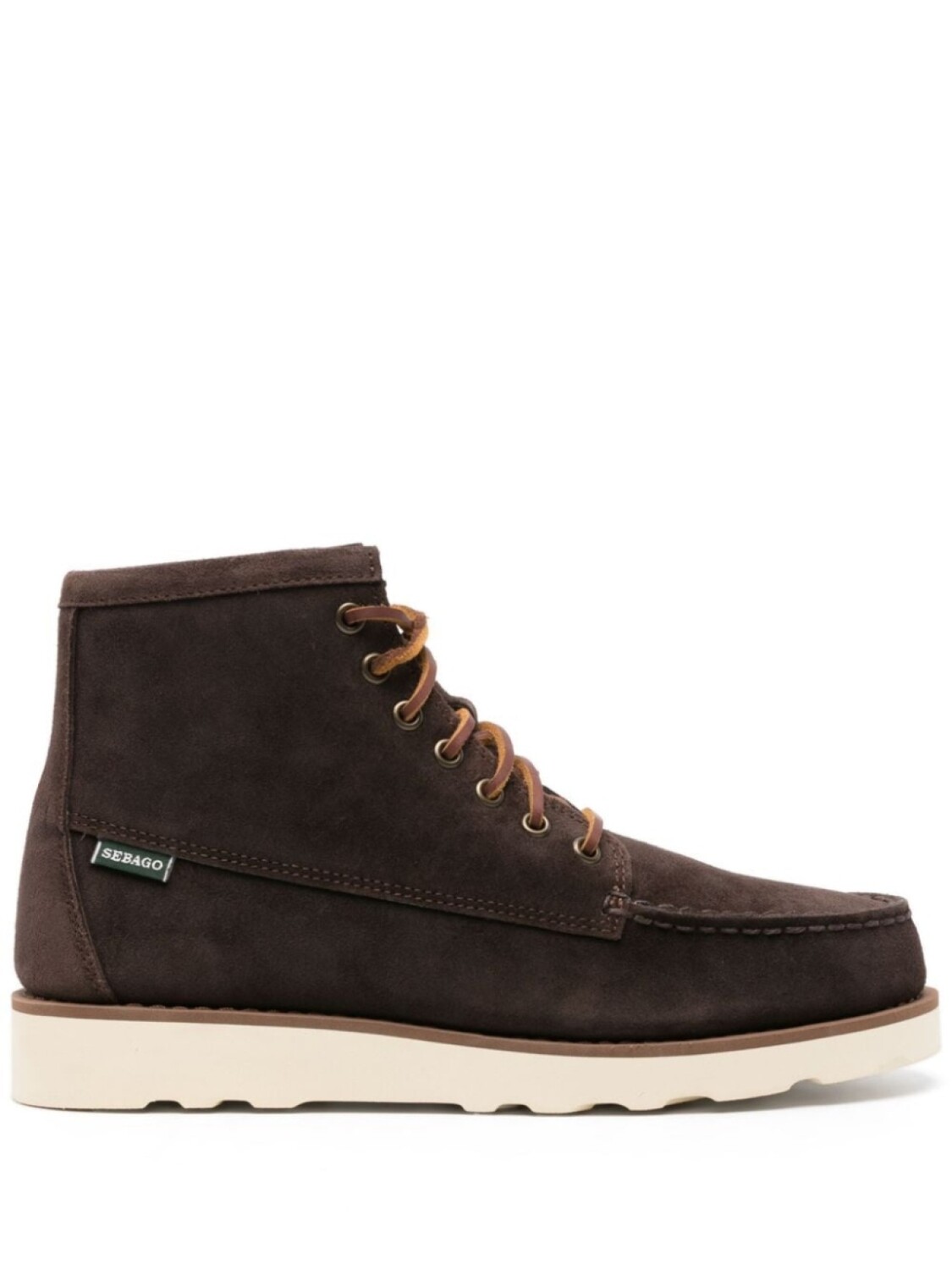 

Sebago ботинки на шнуровке, коричневый