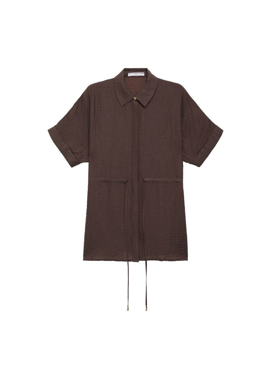 

Блуза MANGO Safari-a, Chocolate