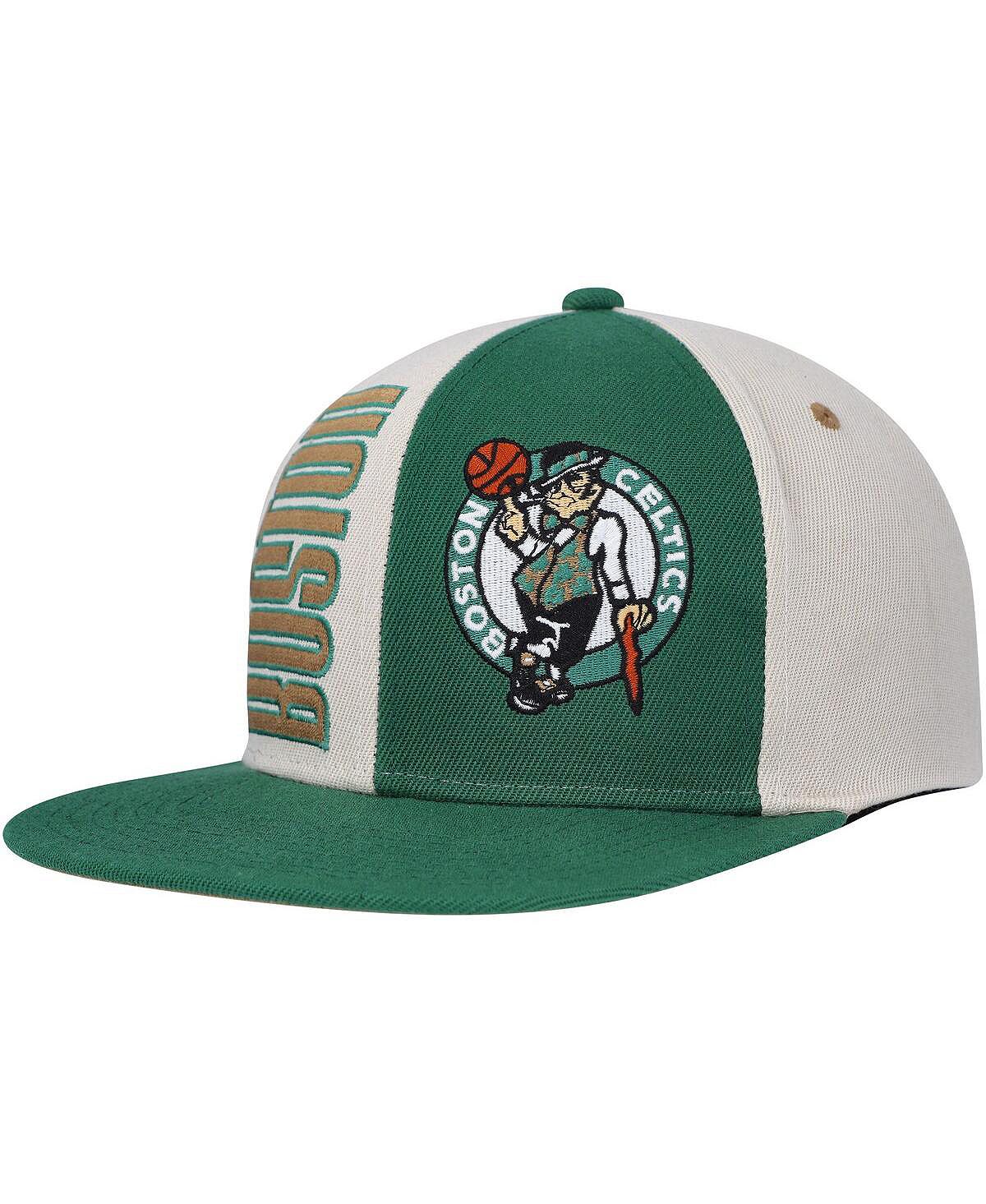 

Мужская кремовая бейсболка Boston Celtics Hardwood Classics Pop Snapback Mitchell & Ness