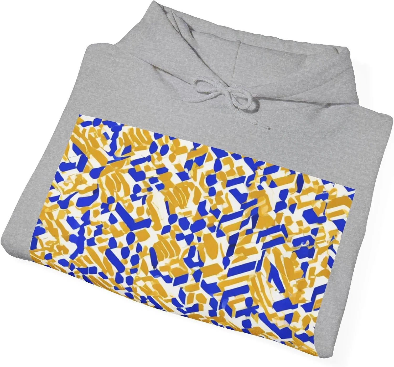 Худи Active Heavy Blend с принтом, Gildan, Sport Grey — фото 4
