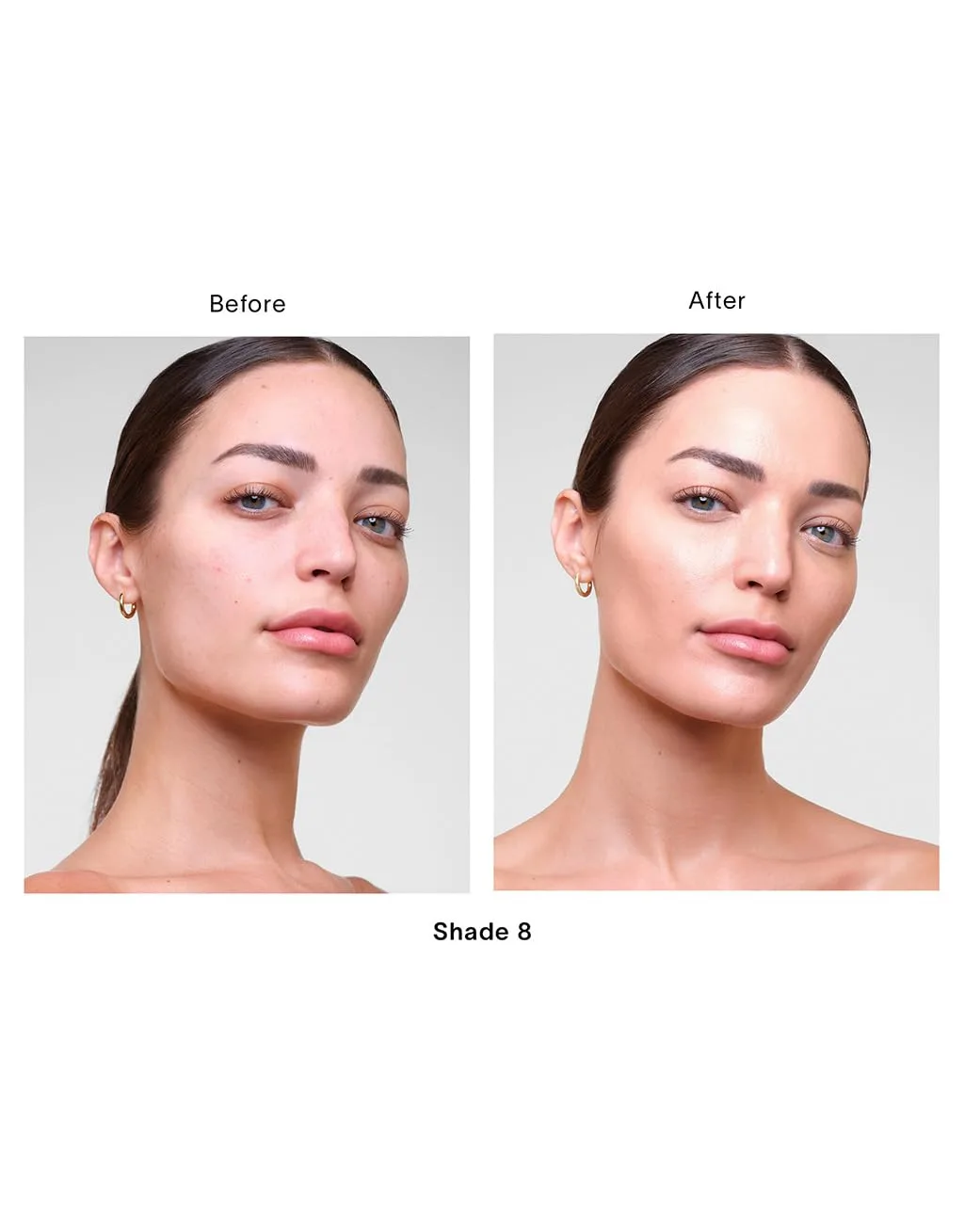 Hourglass Veil Hydrating Skin Tint, увлажняющий тонирующий крем с сияющим финишем, легкое наращиваемое покрытие, веган, cruelty-free, 8 — фото 3