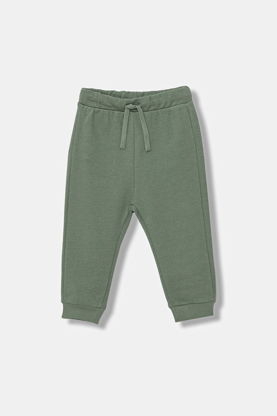 

Детские хлопковые спортивные брюки United Colors Of Benetton, зеленый
