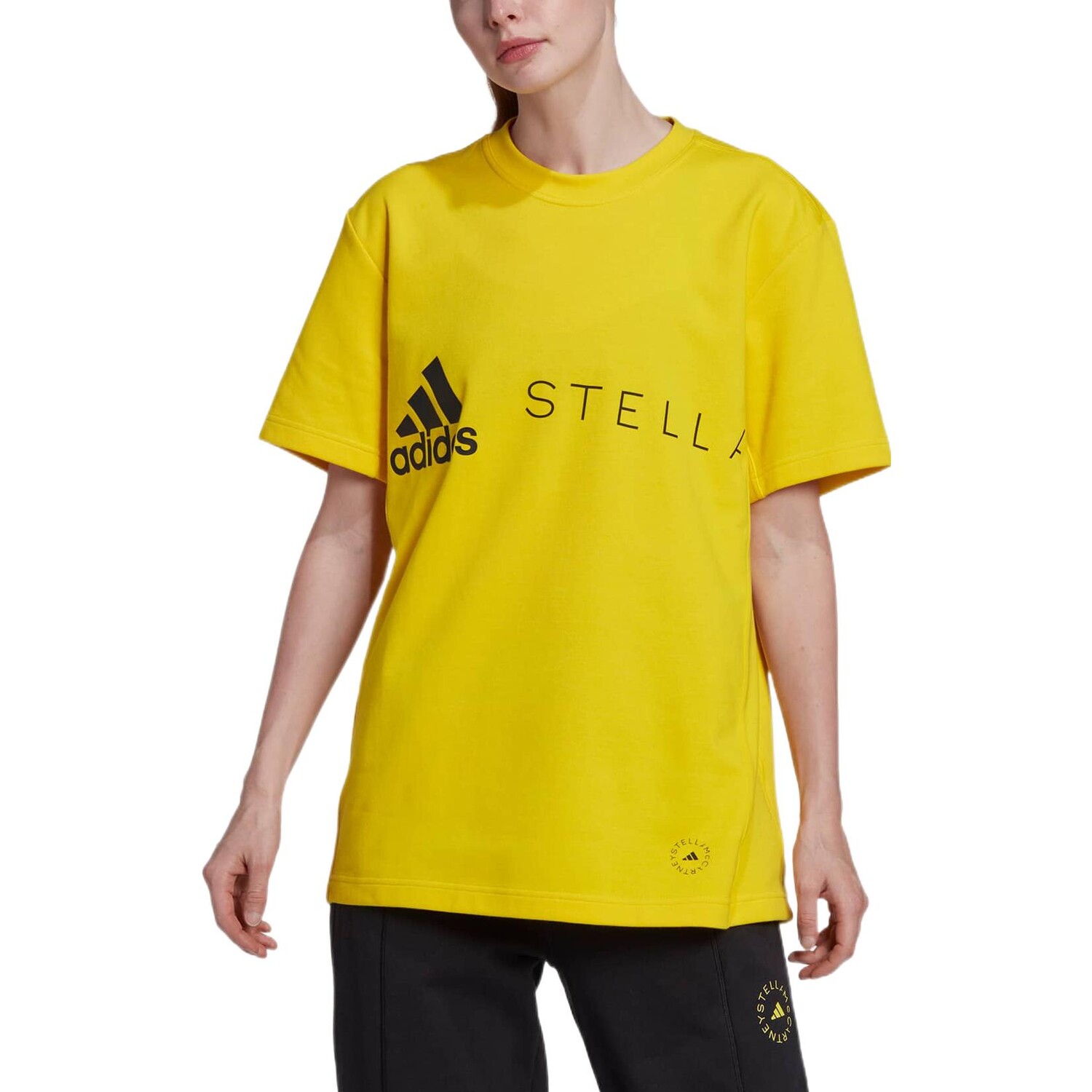 Футболка женская желтая Adidas — фото 2