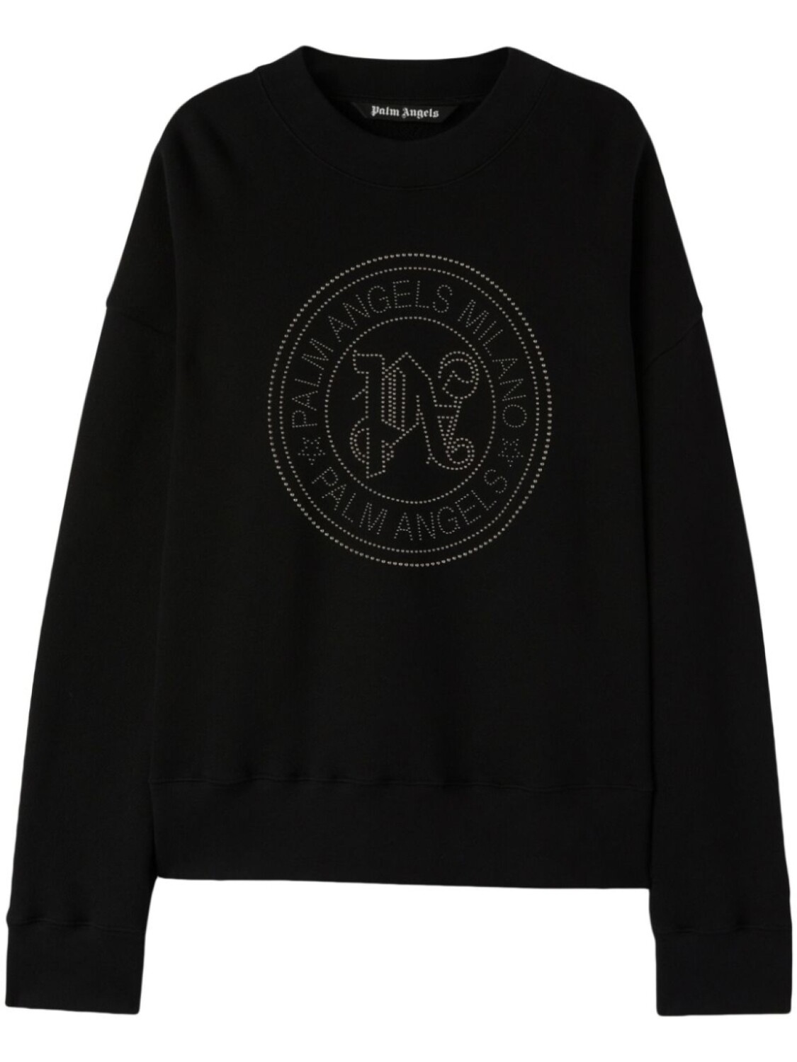 

Palm Angels толстовка Milano с заклепками, черный