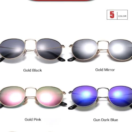 

Овальные металлические поляризованные солнцезащитные очки для женщин и мужчин — один и тот же модный тренд. Защита от УФ-излучения 400 MTZJH, 3801-gold White