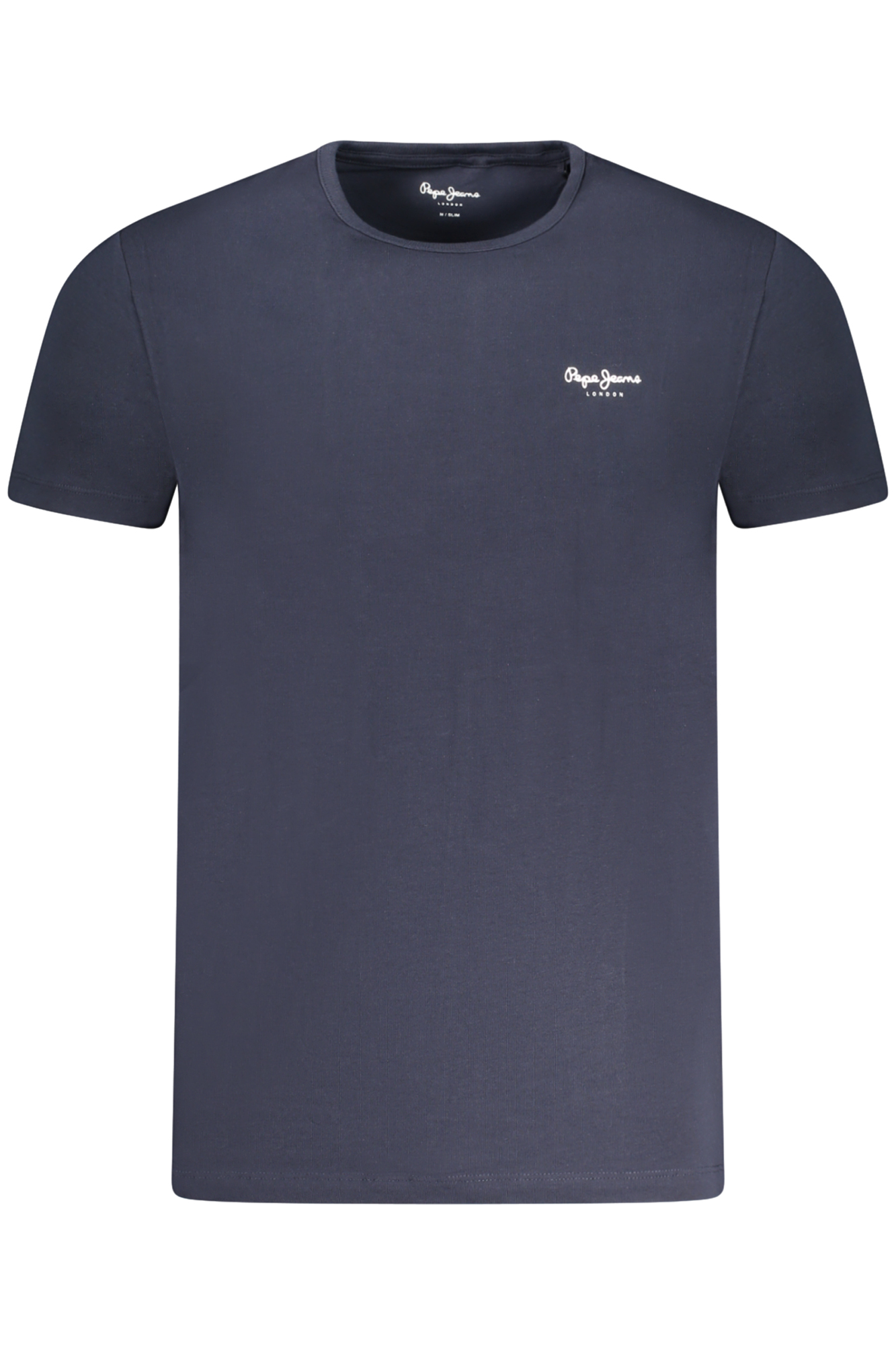 

Мужская футболка Pepe Jeans хлопковая с логотипом бренда, синий