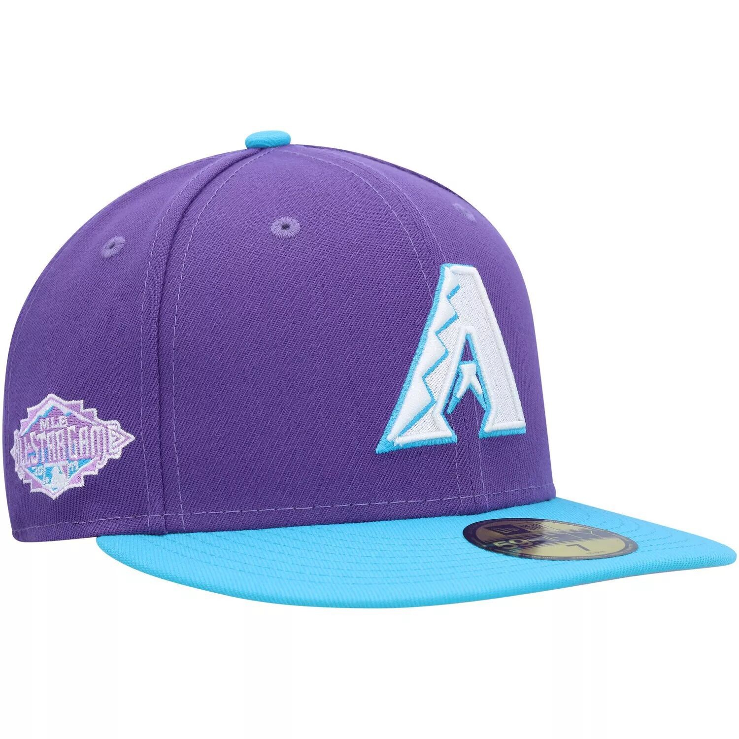 

Мужская приталенная шляпа New Era Purple Arizona Diamondbacks Vice 59FIFTY