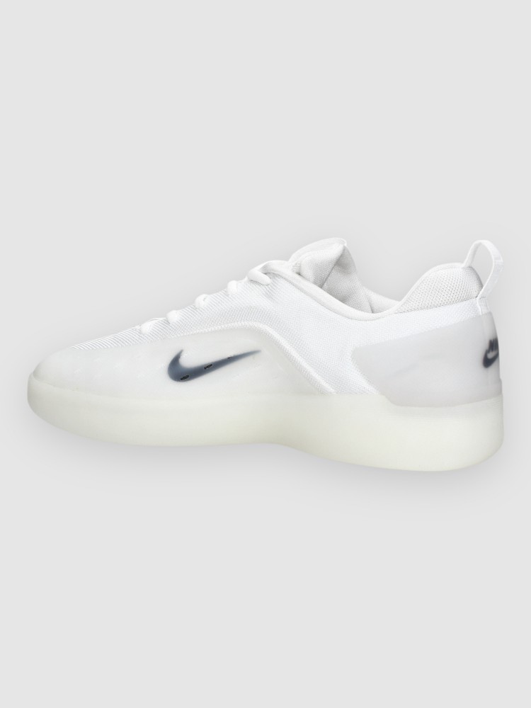 Кеды Nike Sb Zoom Nyjah 4 Skateschuhe, white/black/white/black — фото 2