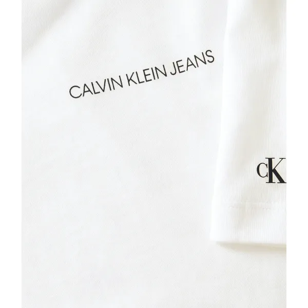 Футболка стандартного кроя Calvin Klein, белый — фото 3