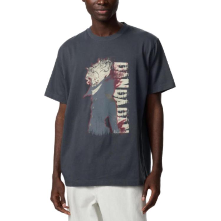 Футболка DAN Collaboration унисекс dark gray UNIQLO, темно-серый — фото 4