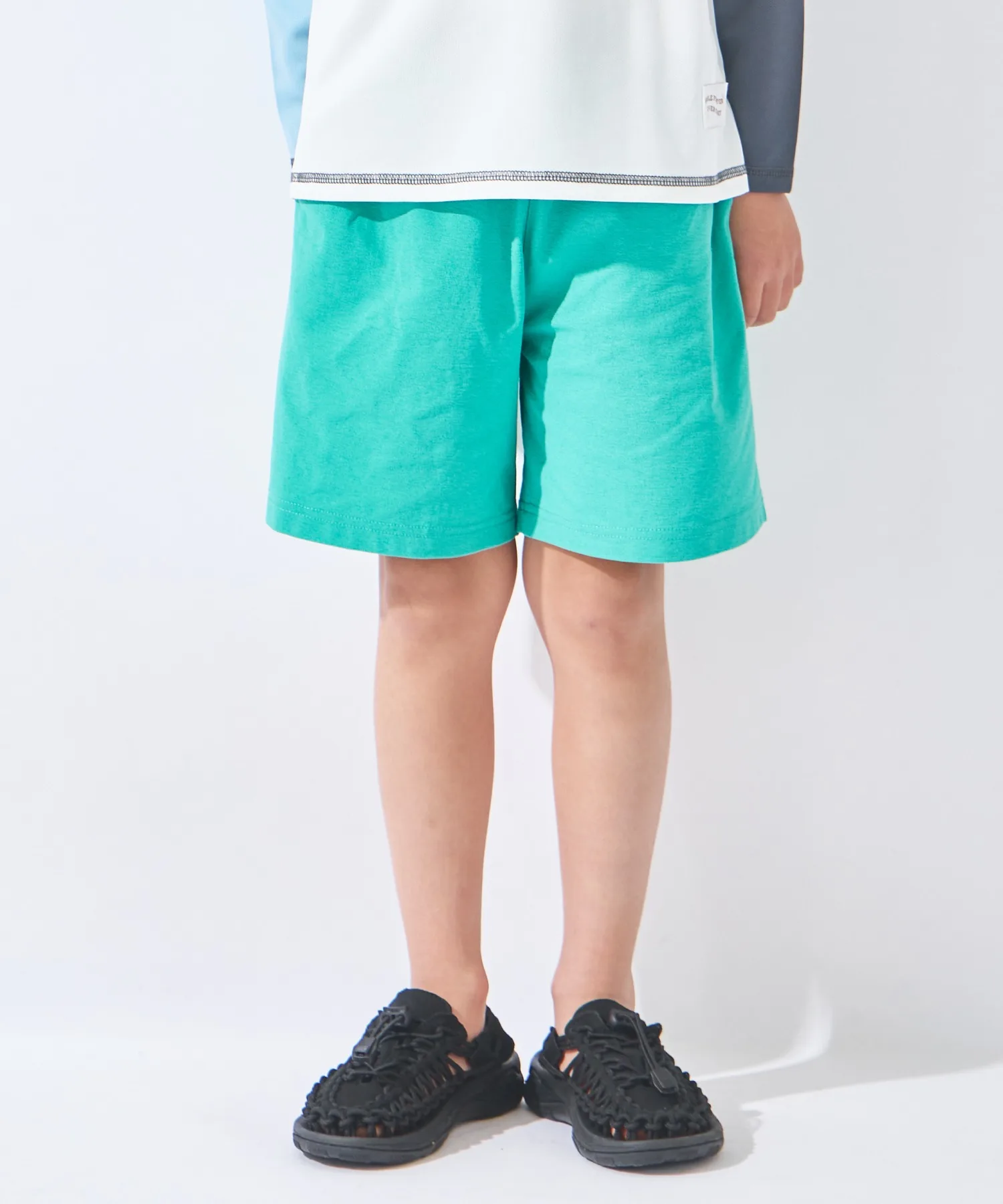 Детские шорты для воды и суши легкие ever closet Suirikuryouyou Keiyaka SHORTS зеленые