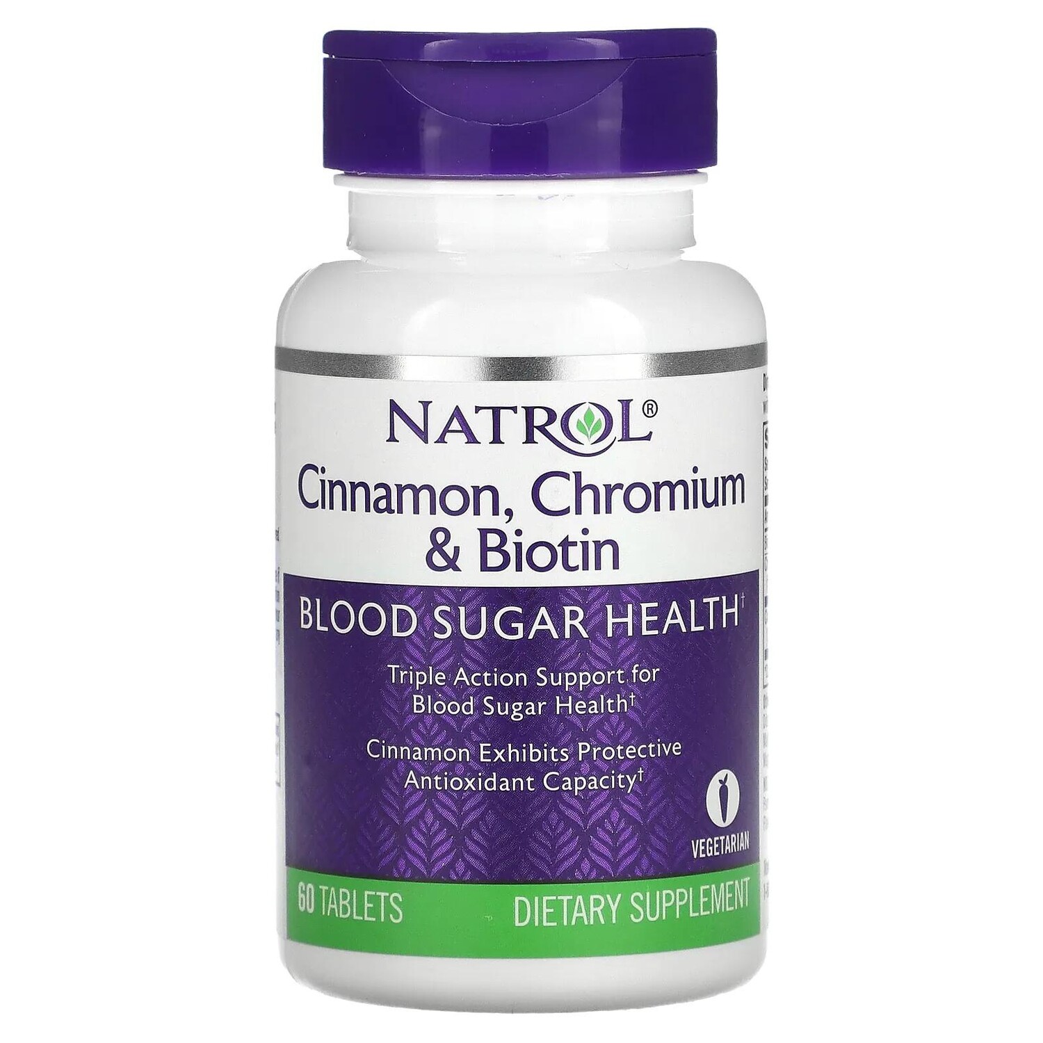 

Natrol Корица хром и биотин 60 таблеток