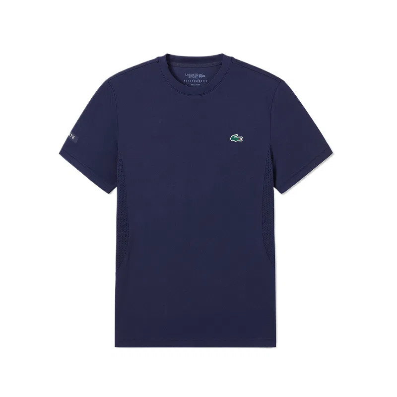 Футболка с круглым вырезом и логотипом Lacoste — фото 3