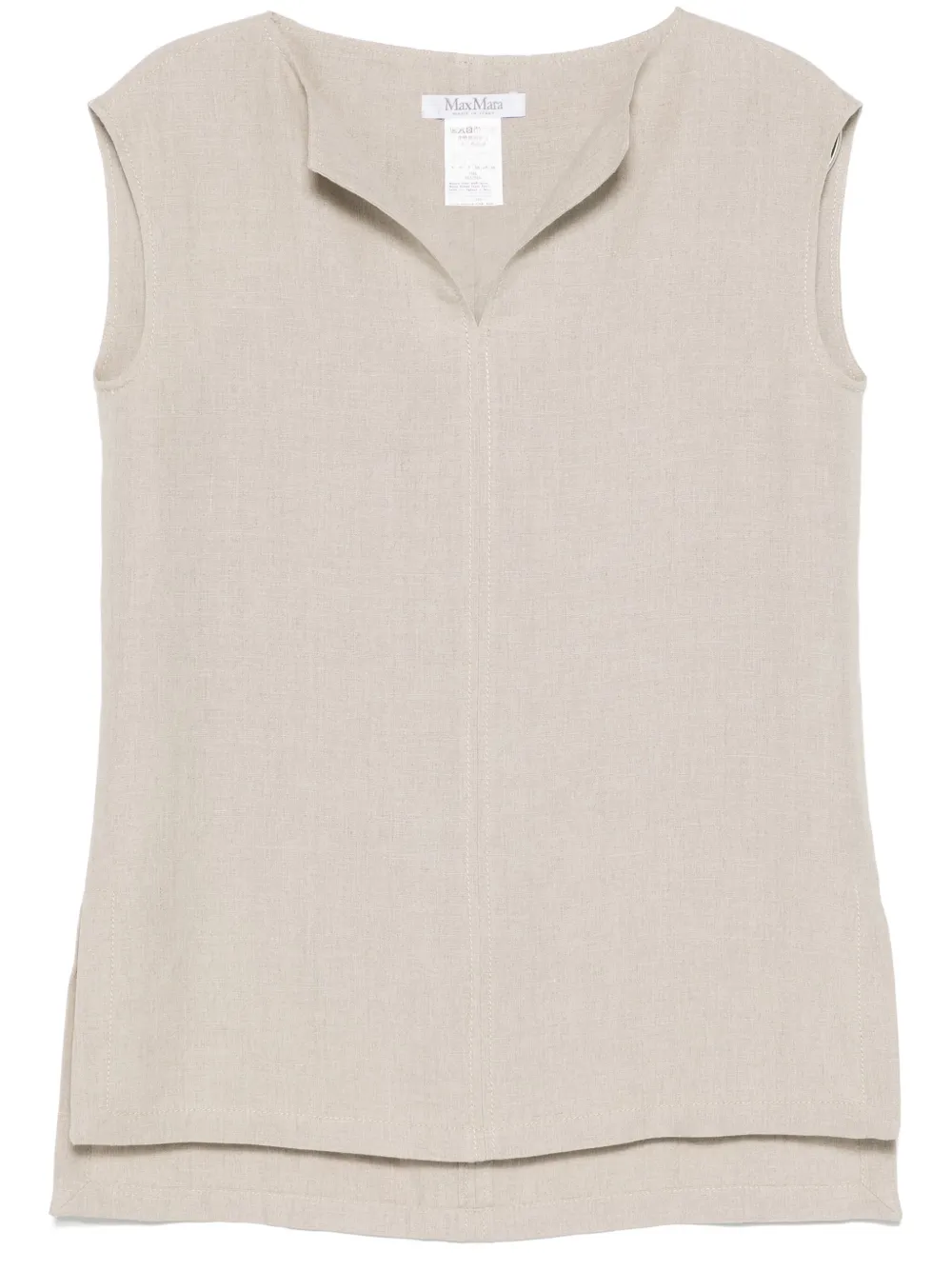 

Колимбо топ MAX MARA, нейтральный