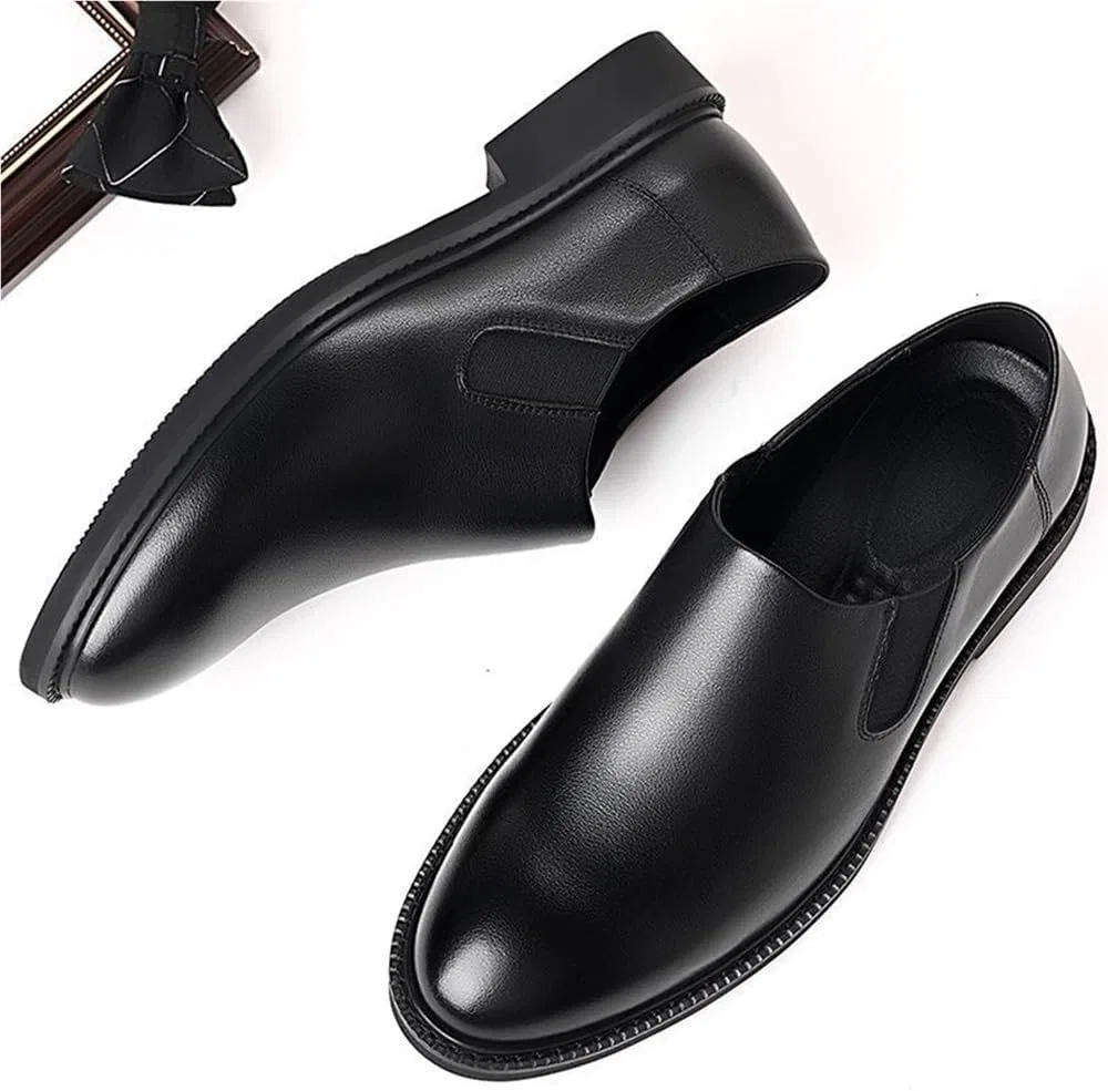 Лоферы кожаные British Gentleman Vintage Oxford, Black UOPYNE — фото 2