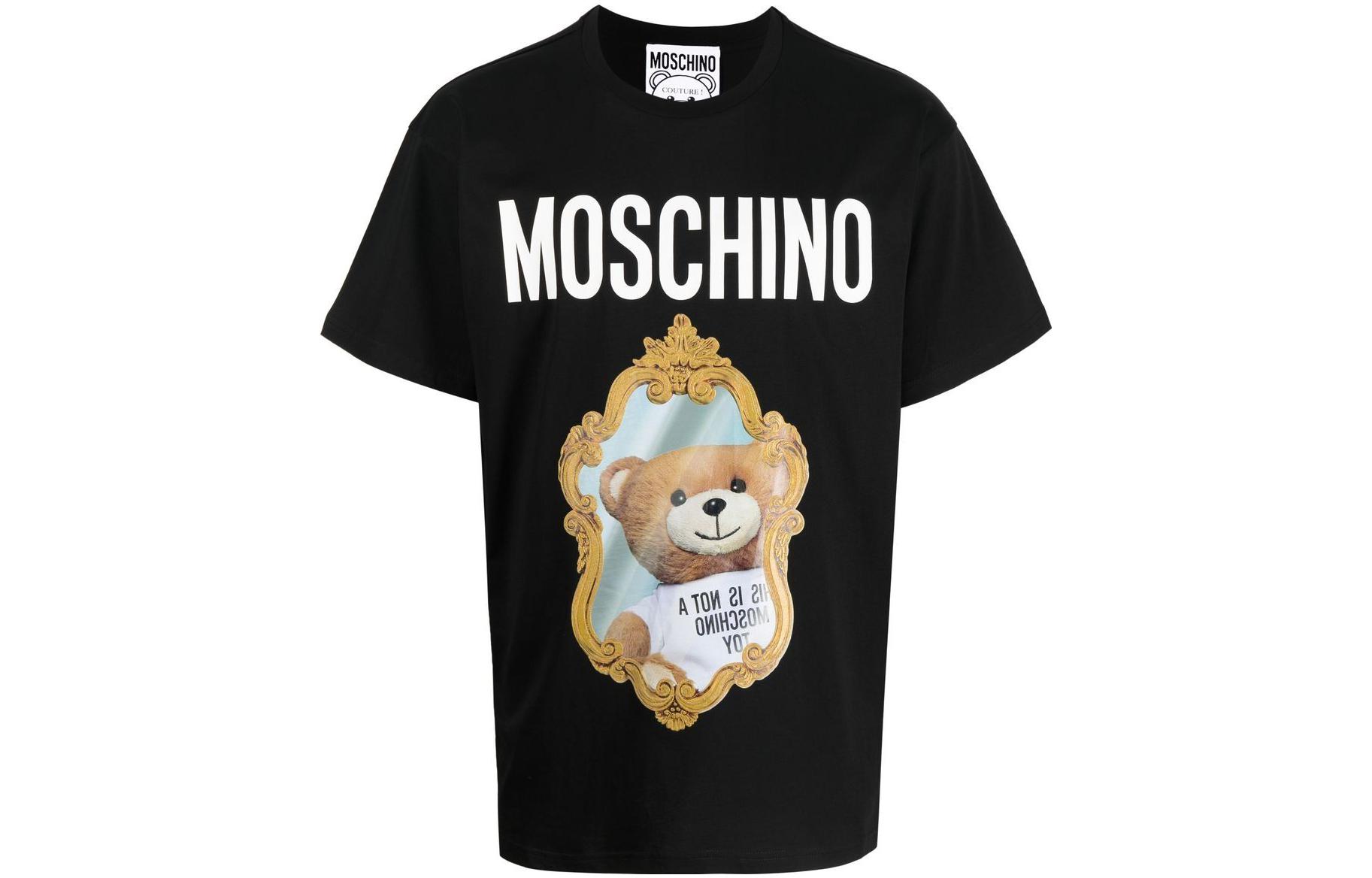 

Футболка FW22 мужская MOSCHINO, черный