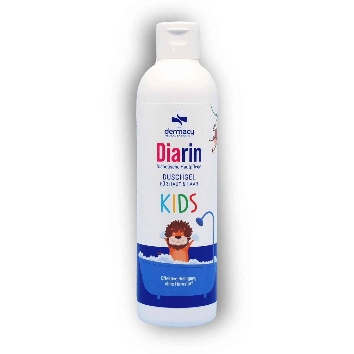 Детский гель для душа и шампунь Diarin Kids без мочевины Diarin