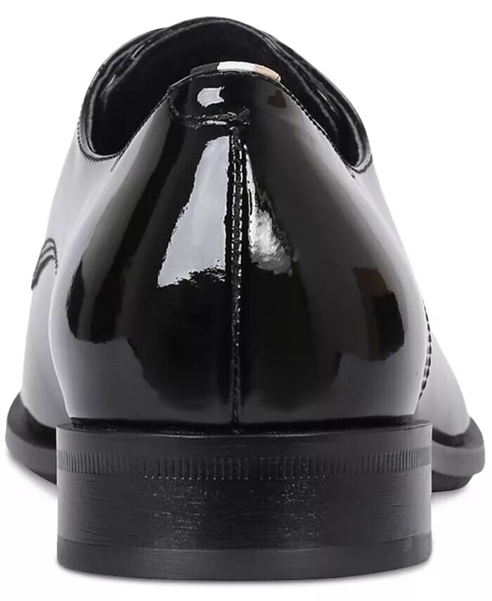 Мужские классические туфли Colby Derby из лакированной кожи Hugo Boss, черный — фото 2