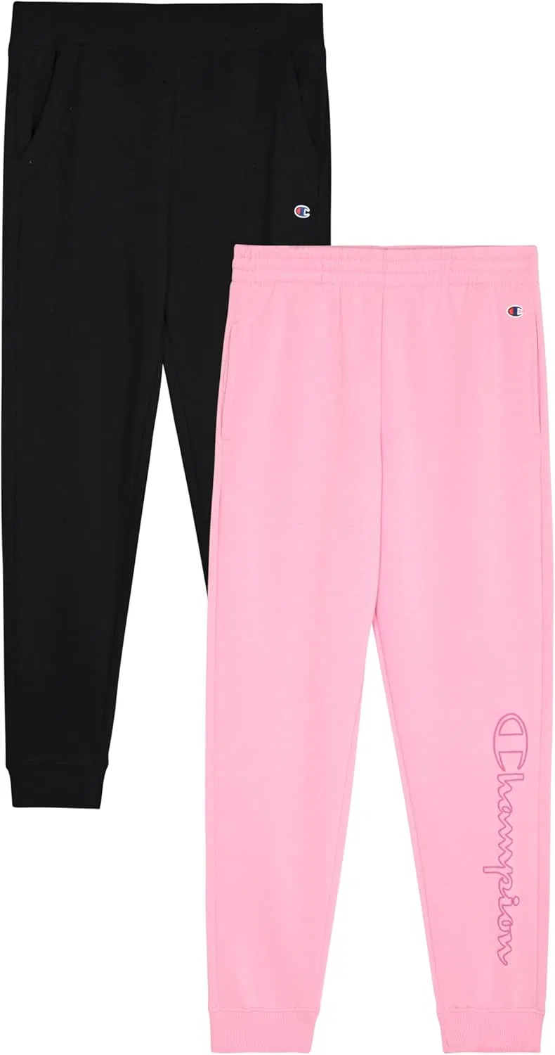 Champion женские спортивные штаны Champion женские спортивные штаны, Black-Lilac Pink