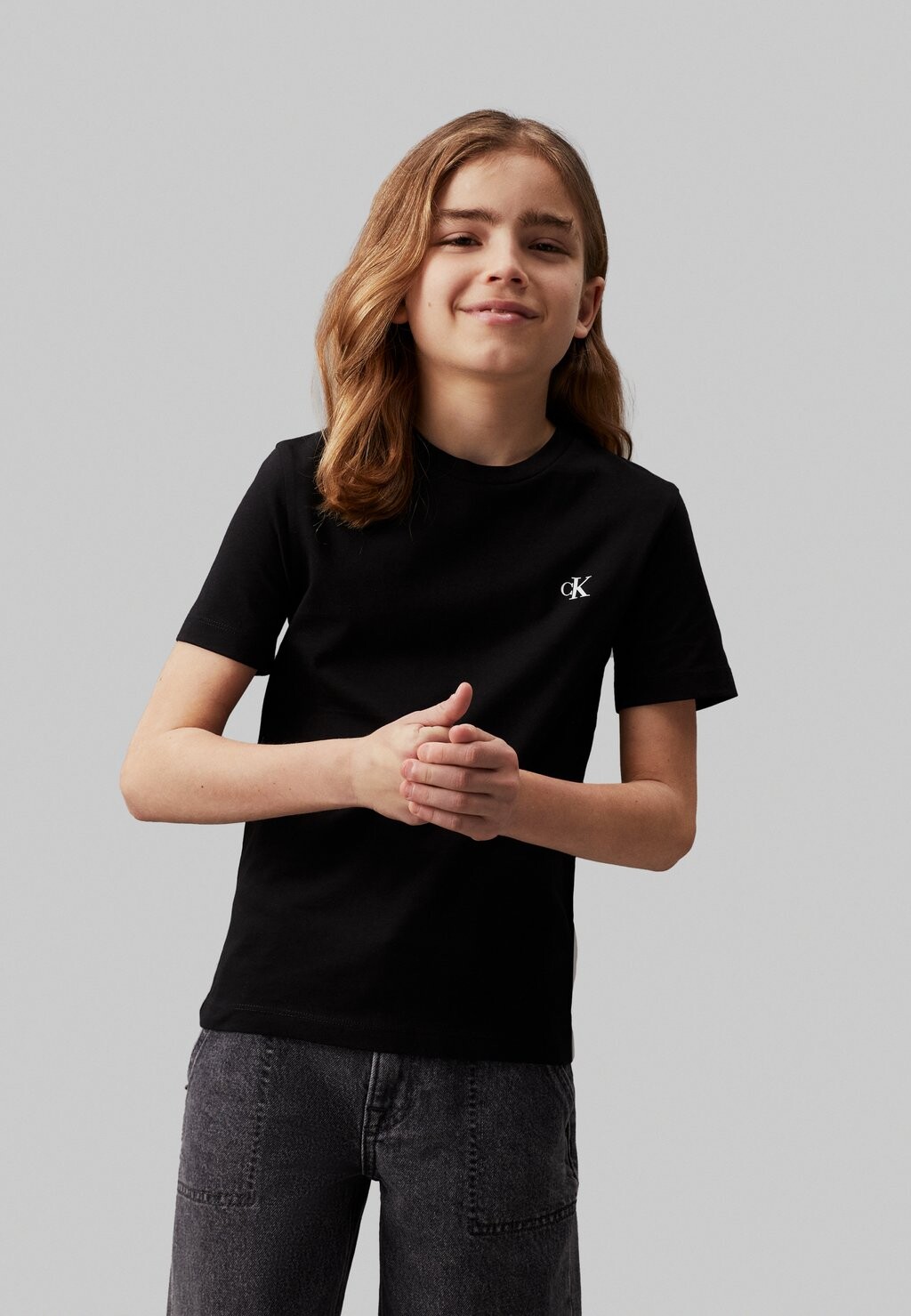 

Базовая футболка MONOGRAM UNISEX 2 PACK Calvin Klein, черный