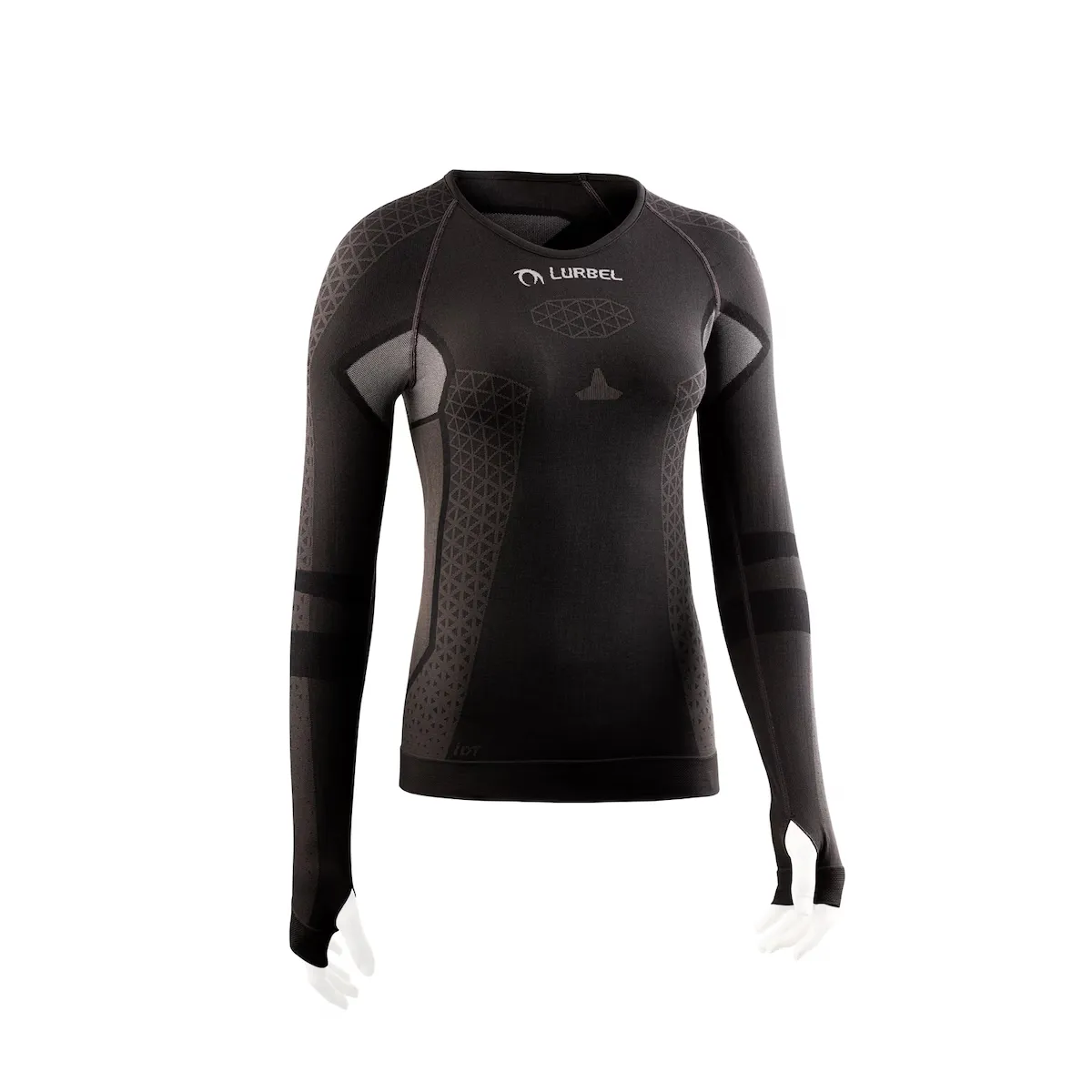 

Женская терморегулирующая футболка Cristallo Long Sleeves W Lurbel, темно-серый