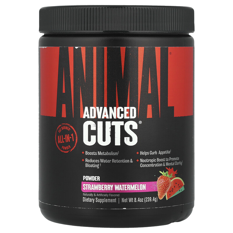 

Animal, Advanced Cuts, клубника и арбуз, 239,4 г (8,4 унции)