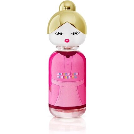 Подарочный набор Benetton Sisterland Pink Raspberry для женщин Edt 80 мл + лосьон для тела 75 мл — стойкий — свежий, молодой и современный аромат — цветочные, нероли и мускусные ноты — идеально подходит для повседневного ношения, Ultimate Ears — фото 2