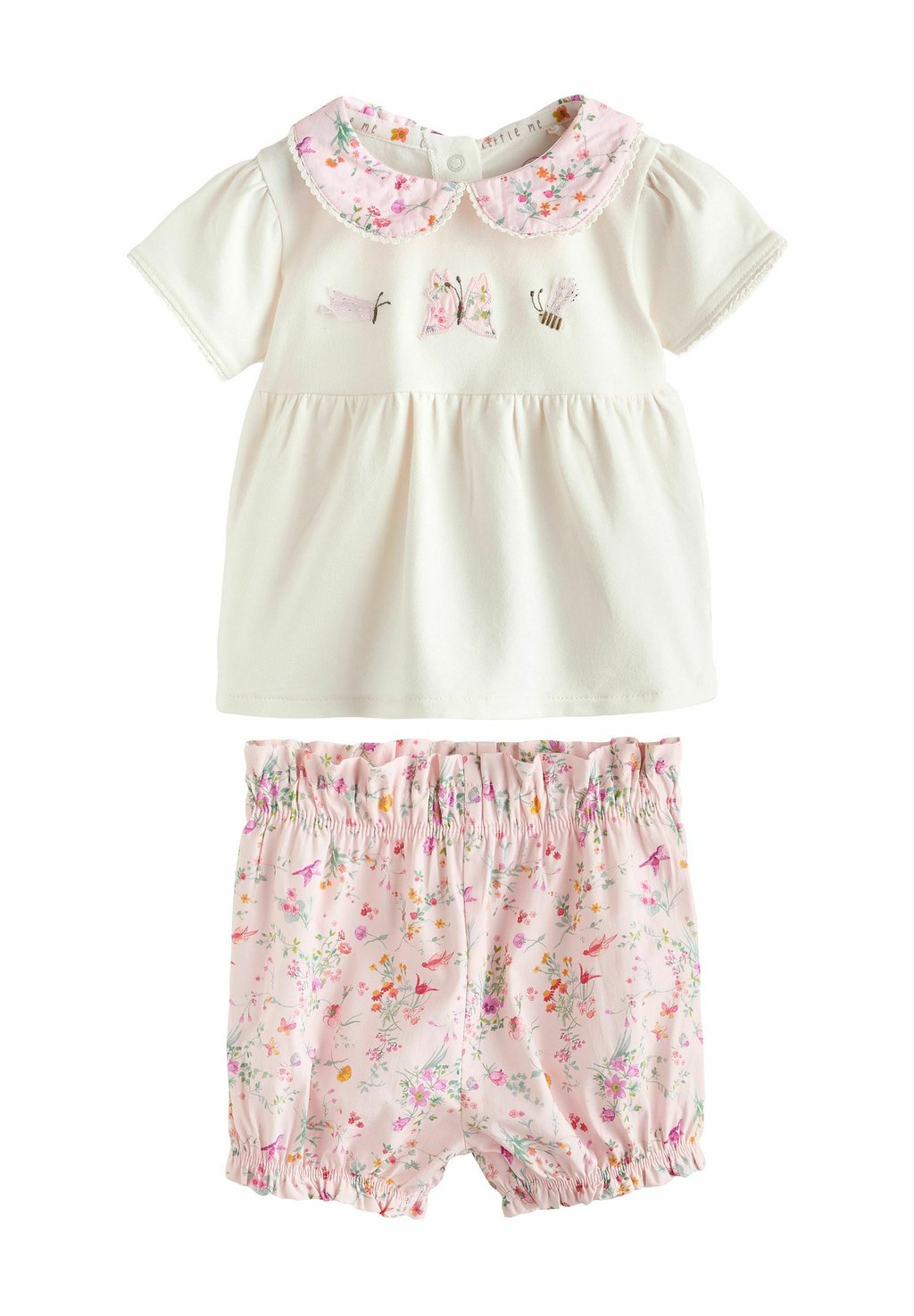 

Футболка с принтом REGULAR FIT SLEEVE 2 PIECE SET Next, желтый