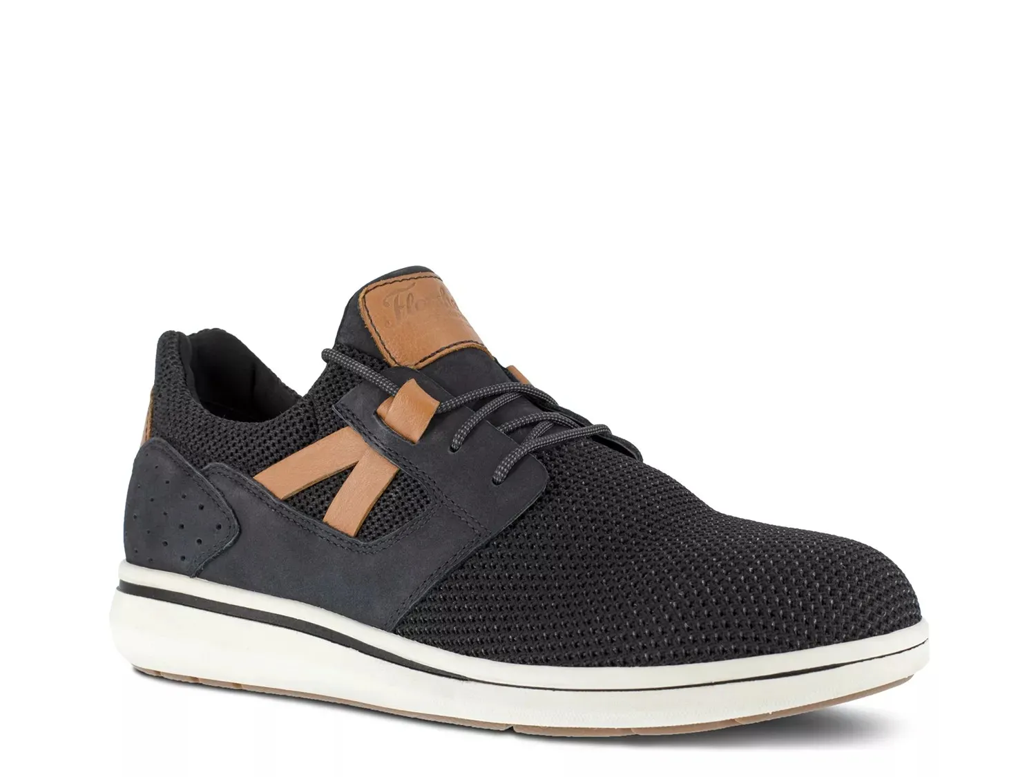 Florsheim Adventure Оксфорд со стальным носком, черный