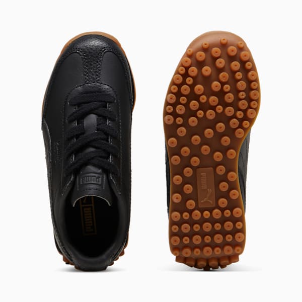 Кроссовки для маленьких детей Easy Rider Leather Puma, черный — фото 4