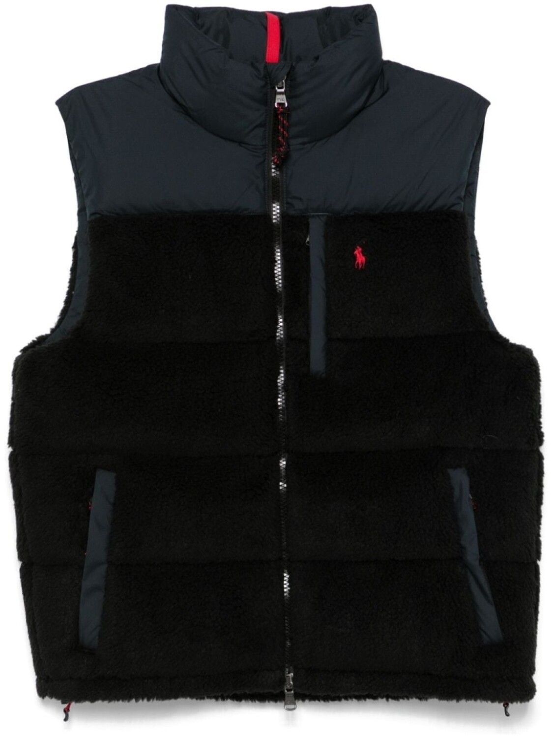 Polo Ralph Lauren жилет из шерпы, черный