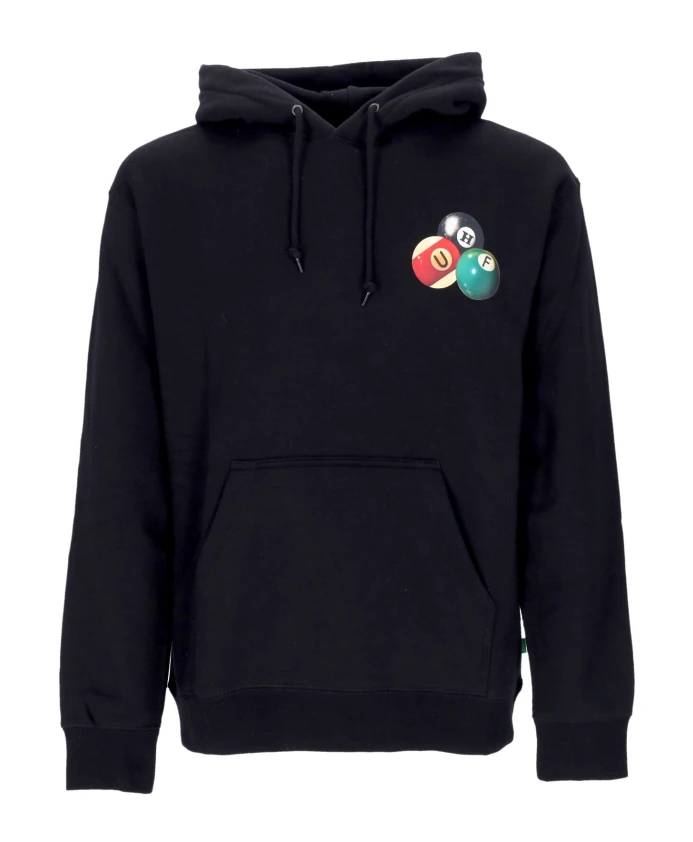 

Черная толстовка с капюшоном на шнуровке. Huf, черный