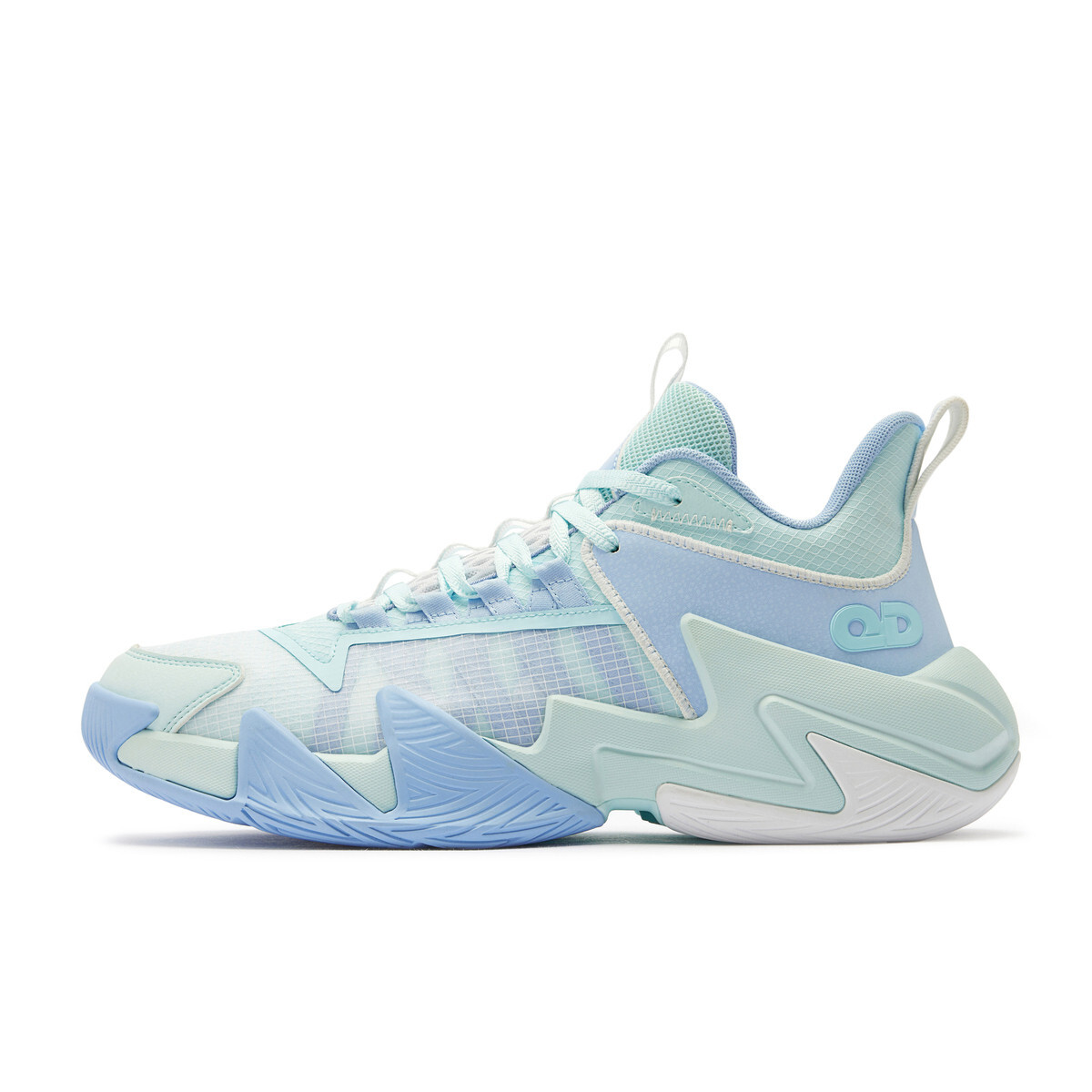 

Баскетбольные кроссовки Basketball Shoes Men Mid-Top Cloud Water Blue / Drifting Blue Qiaodan