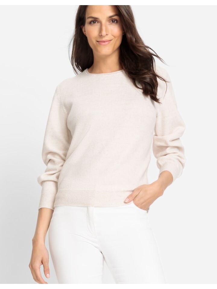 

Пуловер Olsen, цвет canvas beige melange