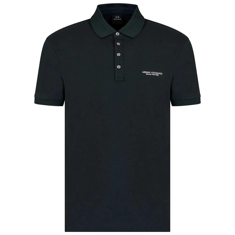 

Поло с коротким рукавом Armani Exchange 8NZF80_Z8H4Z, черный