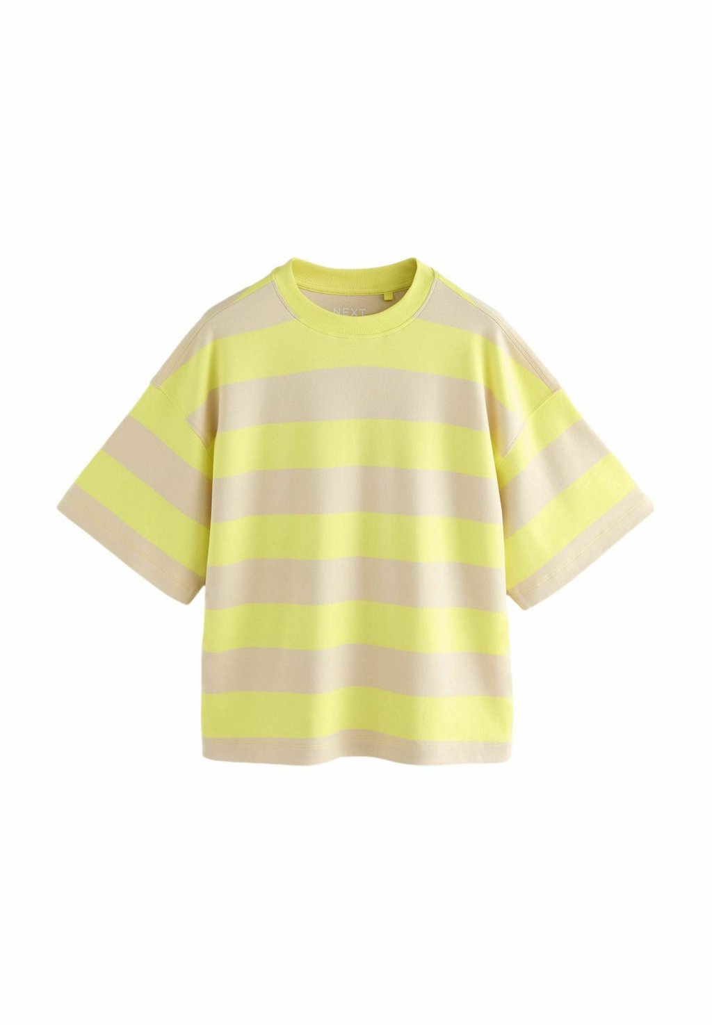 

Футболка с принтом CREW NECK Next, желтый