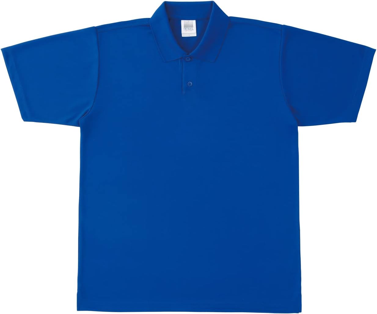 

Футболка-поло TrySail TR3400 COOL PASS с коротким рукавом, однотонная, 113 г (4,4 унции), синий