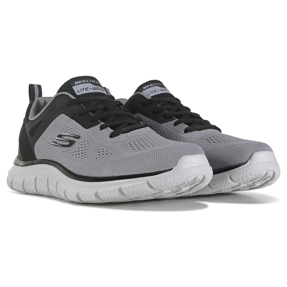 

Мужские беговые кроссовки широкого кроя Skechers, серый