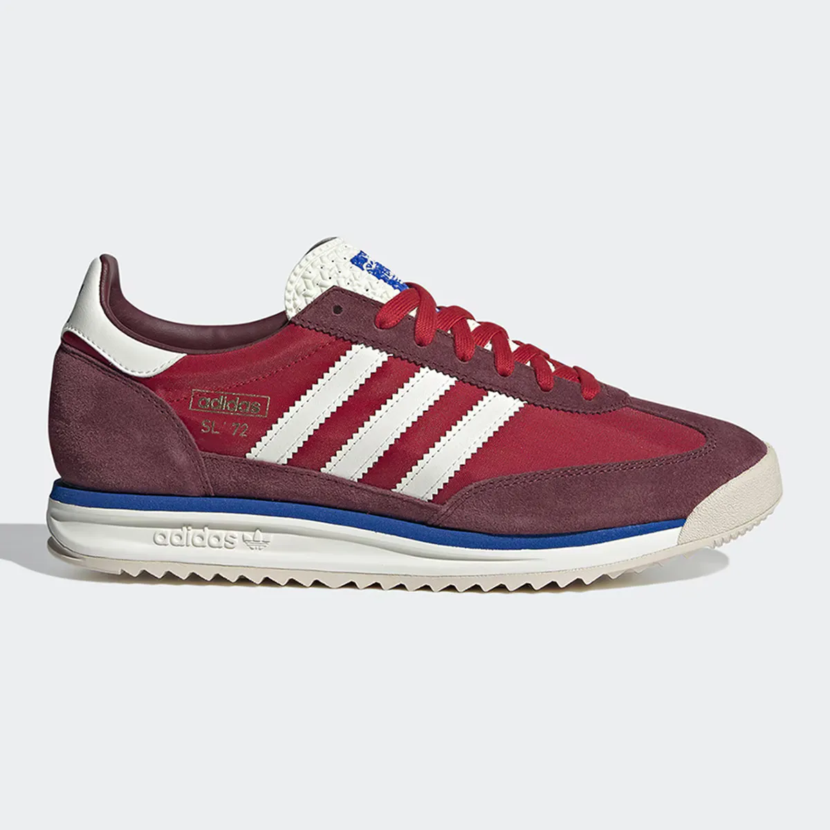 

Мужские повседневные кроссовки Adidas Originals SL 72 RS, бордовый
